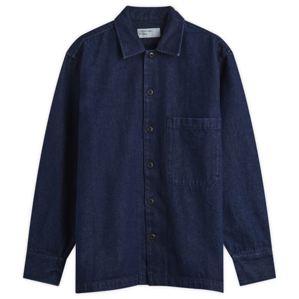 Джимовая рабочая рубашка Universal Works, индиго
Джимовая рабочая рубашка Universal Works, индиго
