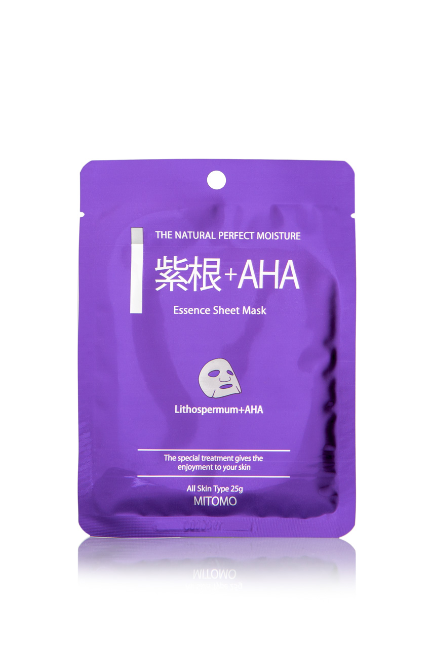 Маска для лица с AHA-кислотами и экстрактом твердой пшеницы essence mask with aha and lithospermum Mitomo, количество 1 шт.
Маска для лица с AHA-кислотами и экстрактом твердой пшеницы essence mask with aha and lithospermum Mitomo, количество 1 шт.