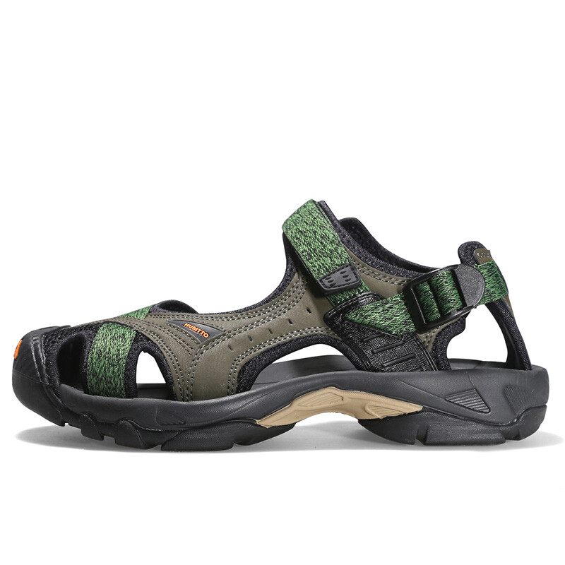 Пляжные сандалии мужские хаки Humtto
Пляжные сандалии мужские хаки Humtto