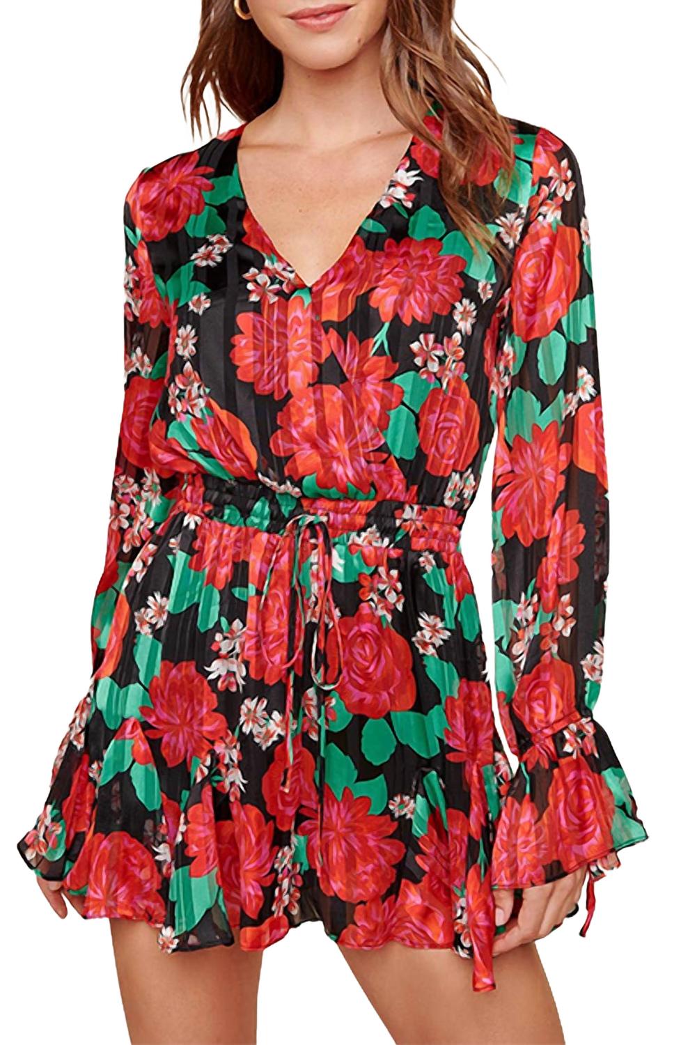 Ромпер Rosabella Lover в черный цветочек SUGARLIPS
Ромпер Rosabella Lover в черный цветочек SUGARLIPS