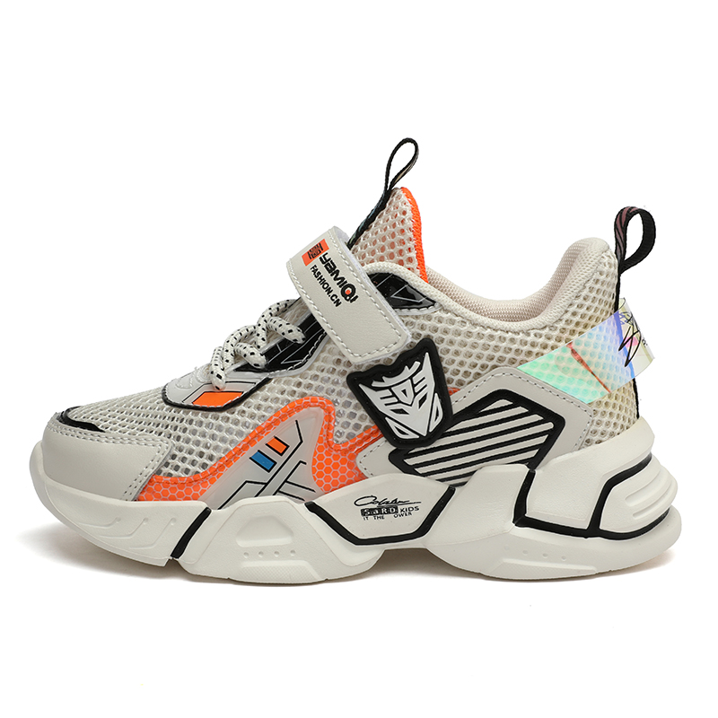 Детские легкие дышащие противоскользящие кроссовки с амортизацией и поддержкой для активного образа жизни ASIAN MICKEY, экрю 
Детские легкие дышащие противоскользящие кроссовки с амортизацией и поддержкой для активного образа жизни ASIAN MICKEY, экрю