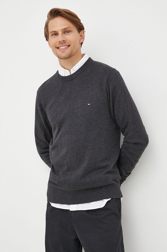 Свитер из смесового кашемира Tommy Hilfiger, серый
Свитер из смесового кашемира Tommy Hilfiger, серый