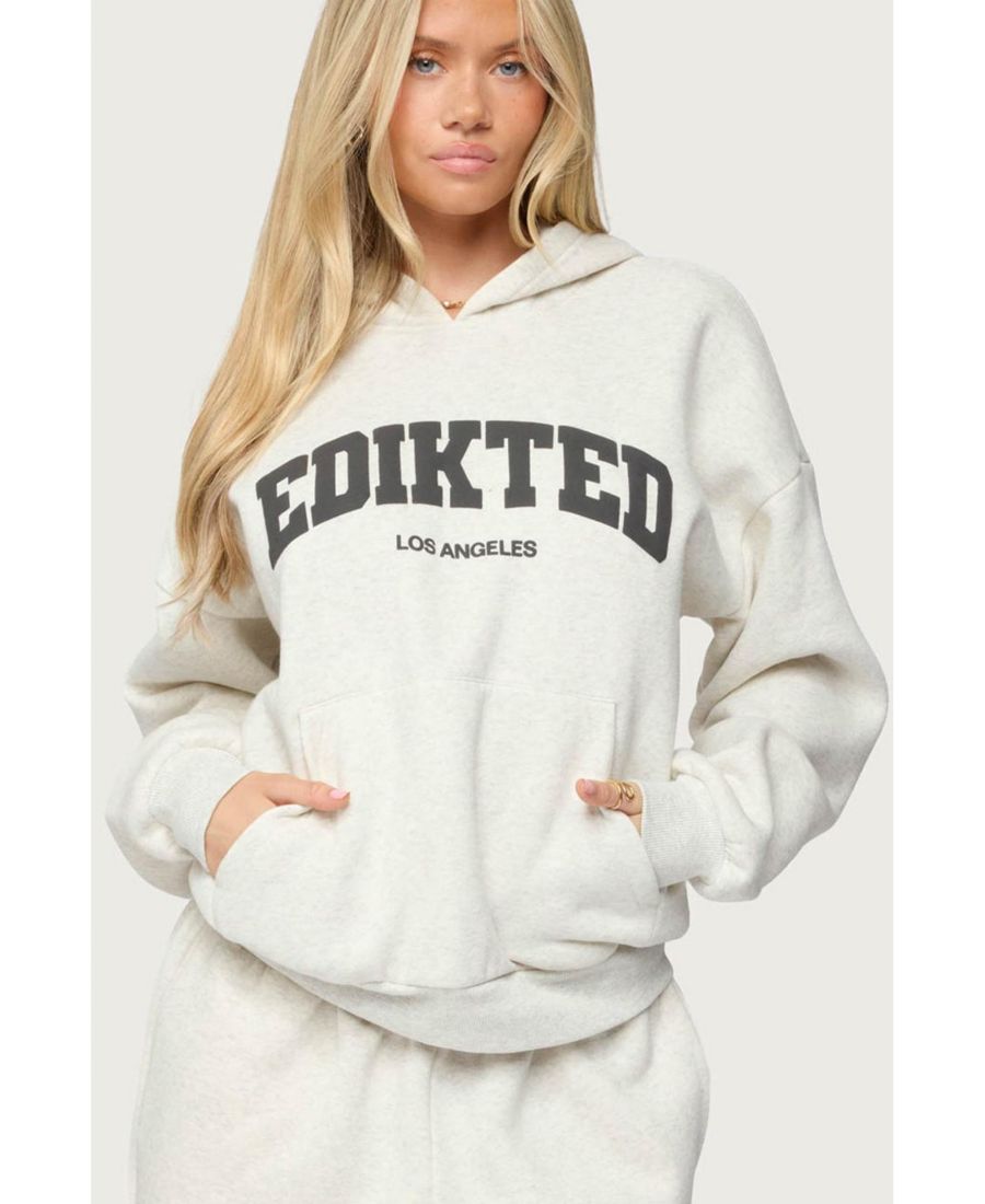 Женская толстовка с капюшоном Edikted, Gray-melange
Женская толстовка с капюшоном Edikted, Gray-melange