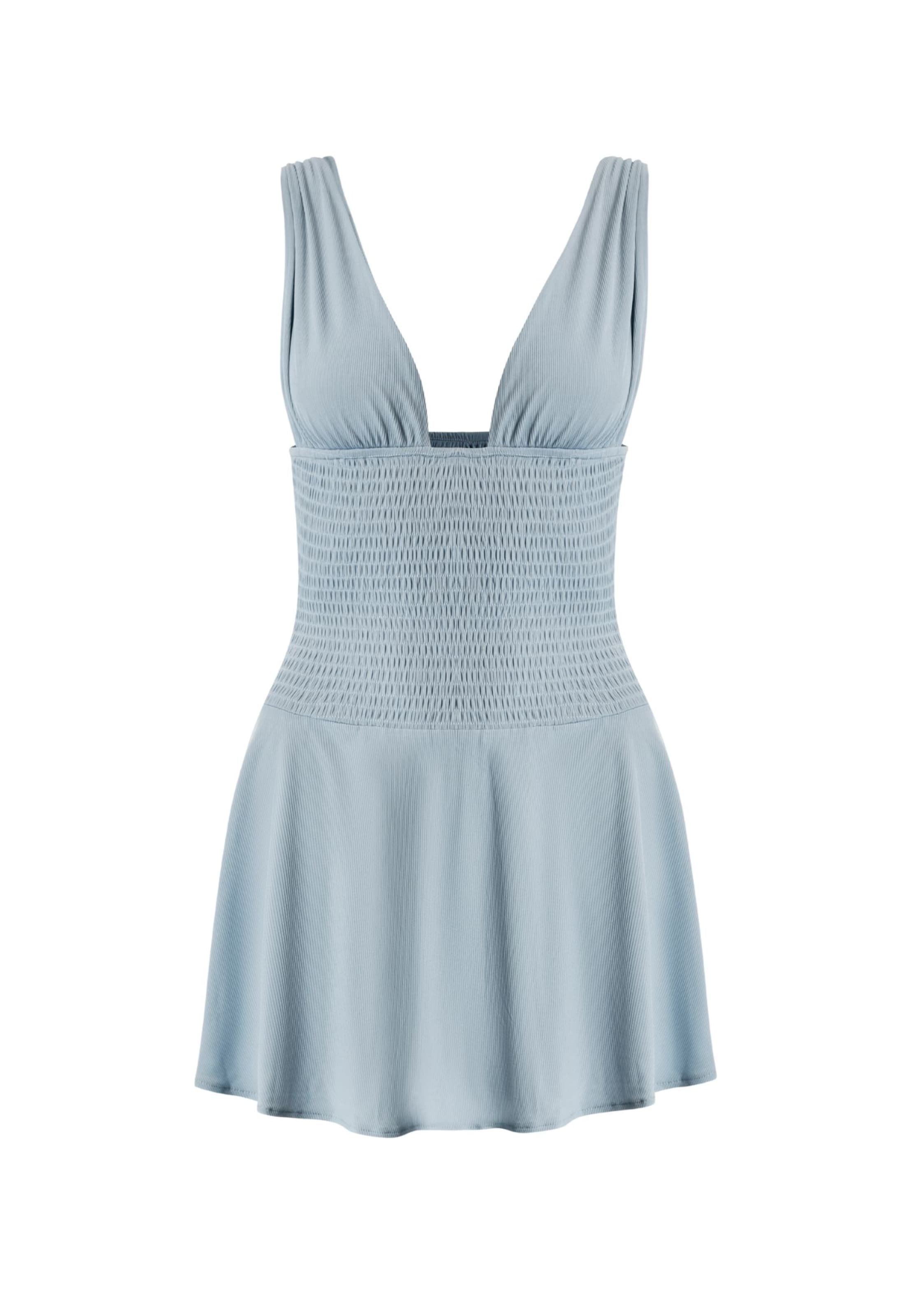 OW Collection Коктейльное платье 'Alba' в пыльно-голубом цвете
OW Collection Коктейльное платье 'Alba' в пыльно-голубом цвете