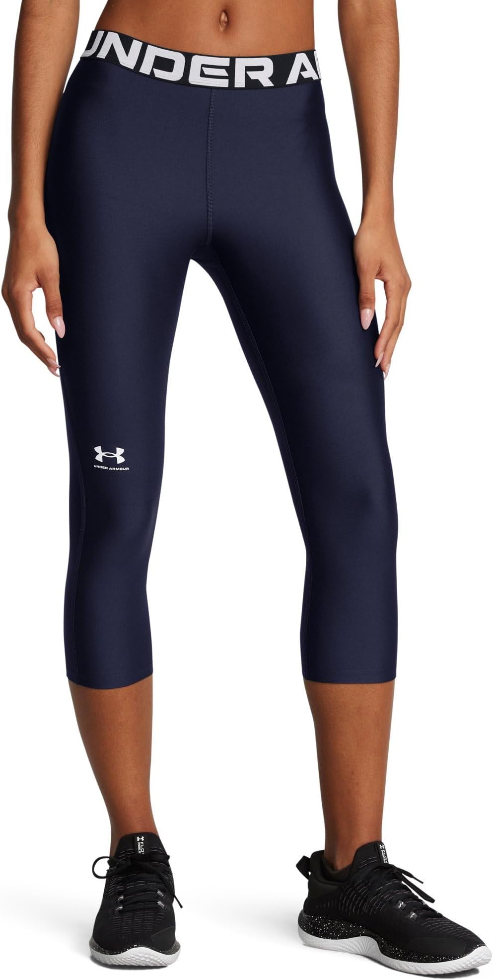 Женские леггинсы HeatGear 3/4 Under Armour, Midnight Navy/White
Женские леггинсы HeatGear 3/4 Under Armour, Midnight Navy/White