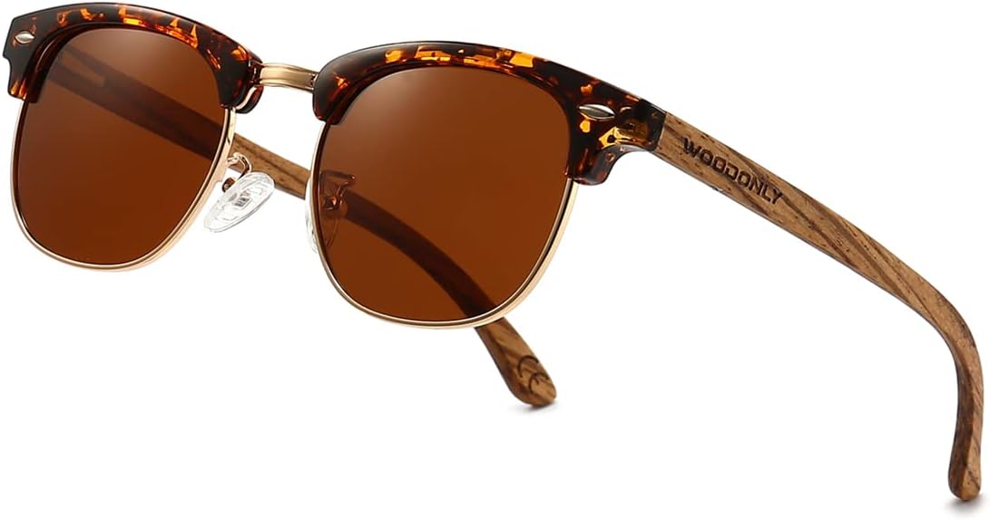 Ретро-солнцезащитные очки с деревянными дужками и поляризационными линзами — 100% защита от УФ-излучения, идеально подходят для мужчин и женщин. Уникальный подарок WOODONLY, Tortoise-shell
Ретро-солнцезащитные очки с деревянными дужками и поляризационными линзами — 100% защита от УФ-излучения, идеально подходят для мужчин и женщин. Уникальный подарок WOODONLY, Tortoise-shell