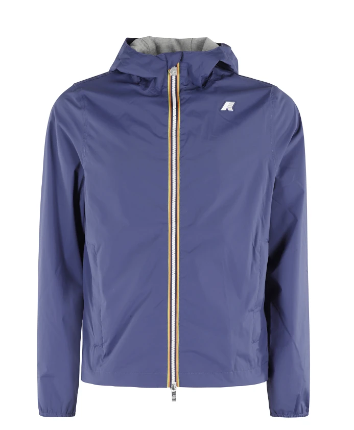 Синяя кобальтовая трикотажная куртка с капюшоном K-Way, синий
Синяя кобальтовая трикотажная куртка с капюшоном K-Way, синий