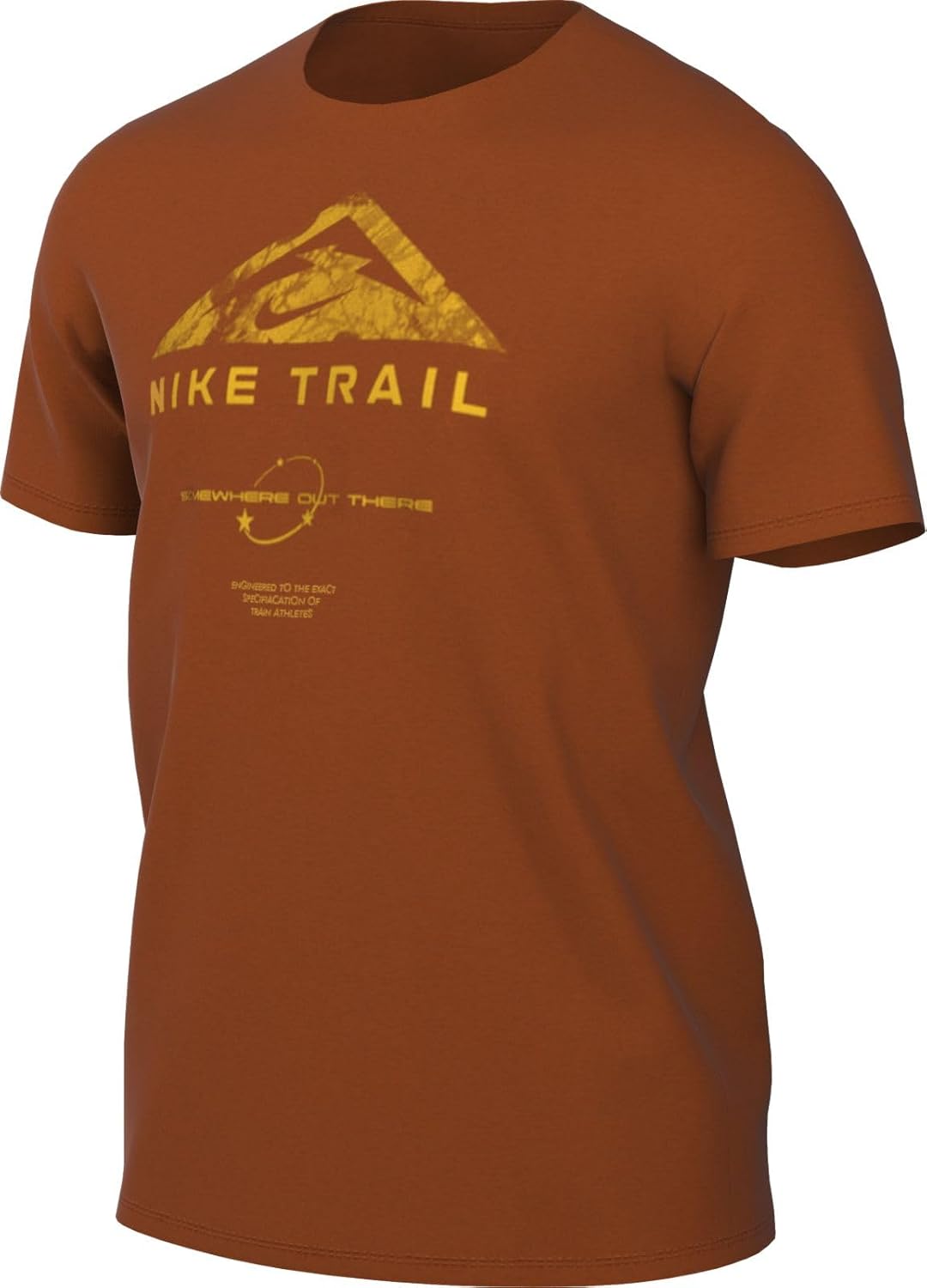 Мужская беговая футболка Nike Dri-FIT Trail, Campfire Orange
Мужская беговая футболка Nike Dri-FIT Trail, Campfire Orange