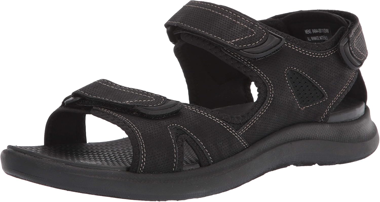 Мужские сандалии Nunn Bush Rio Vista с 3 ремешками для воды, черный
Мужские сандалии Nunn Bush Rio Vista с 3 ремешками для воды, черный