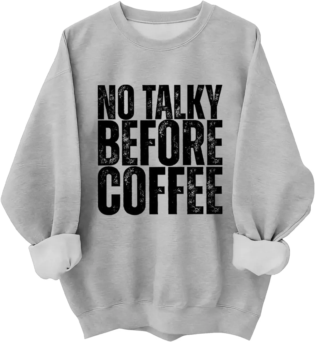 Толстовка No Talky Before Coffee
Толстовка No Talky Before Coffee