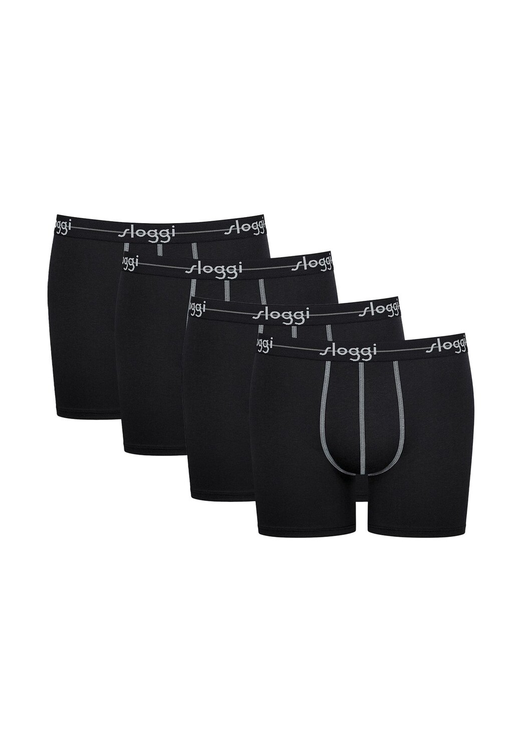 Длинные шорты/брюки, набор из 4 шт., начало sloggi, черный
Длинные шорты/брюки, набор из 4 шт., начало sloggi, черный