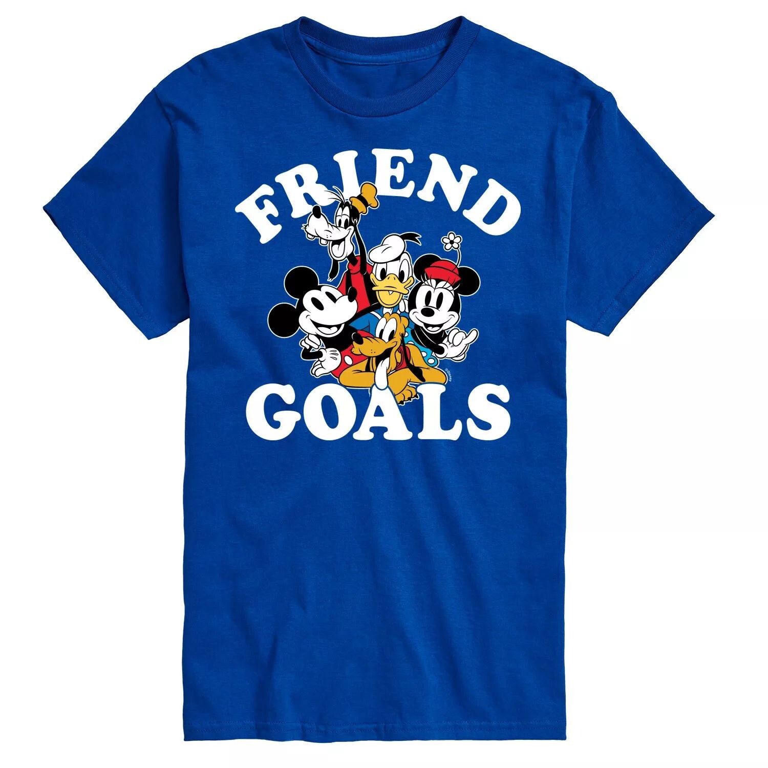 Футболка Disney Big & Tall Friend Goals License, синий
Футболка Disney Big & Tall Friend Goals License, синий
