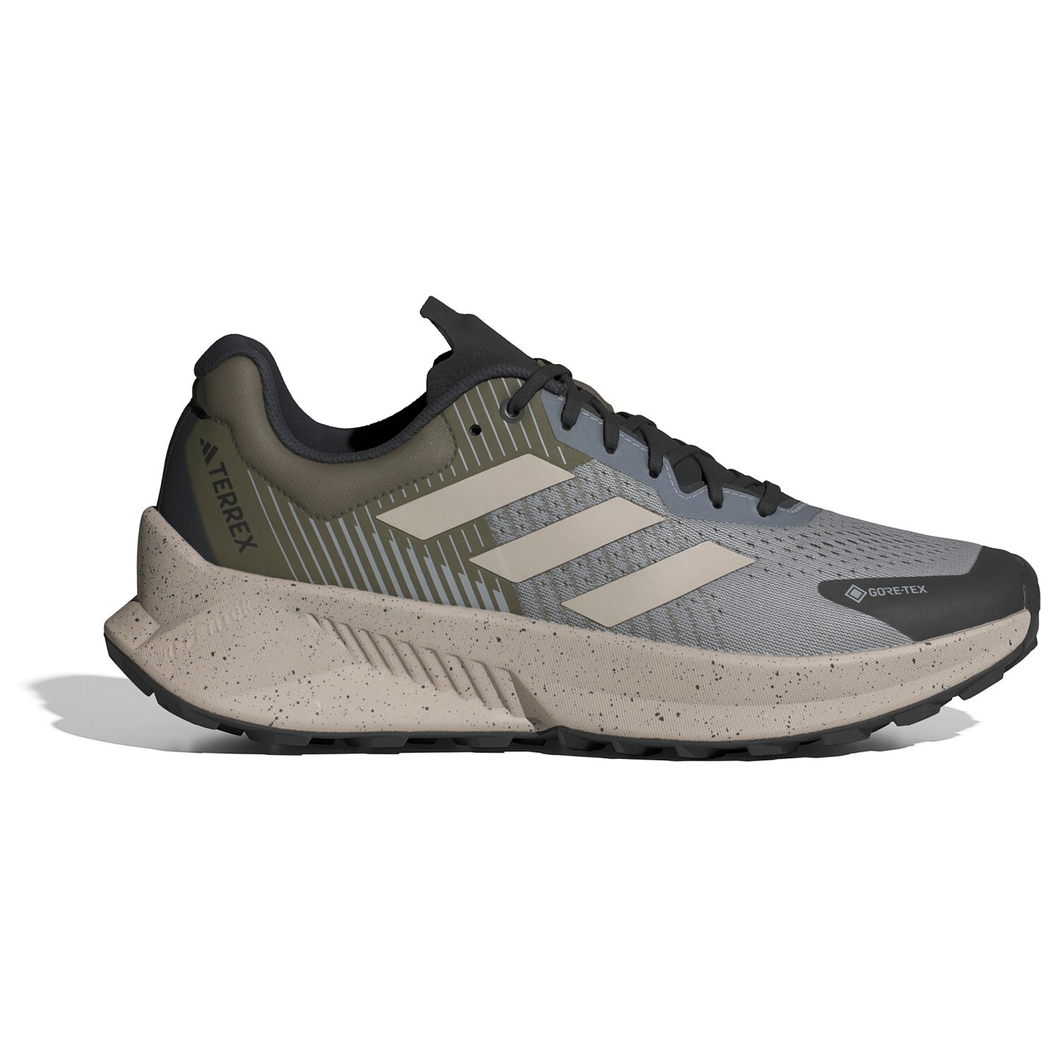 Кроссовки для бега по пересеченной местности Adidas Terrex Terrex Soulstride Flow GTX, цвет Ch Solid Grey/Wonder Beige/Olive Strata
Кроссовки для бега по пересеченной местности Adidas Terrex Terrex Soulstride Flow GTX, цвет Ch Solid Grey/Wonder Beige/Olive Strata