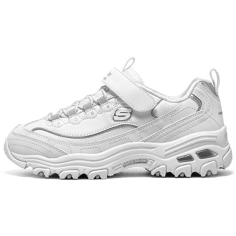 Детские противоскользящие кроссовки с амортизацией и устойчивостью к истиранию для подростков Skechers, белый
Детские противоскользящие кроссовки с амортизацией и устойчивостью к истиранию для подростков Skechers, белый