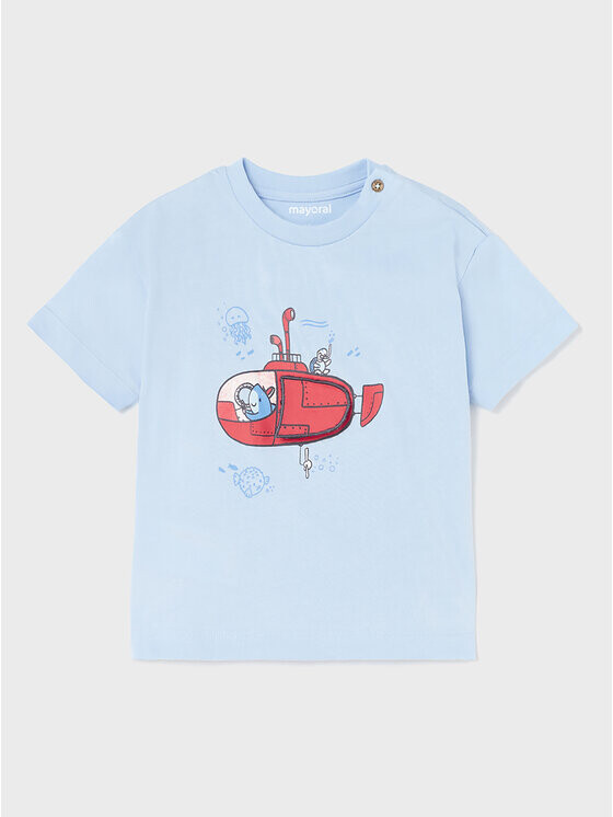 Футболка стандартного кроя Mayoral, синий
Футболка стандартного кроя Mayoral, синий