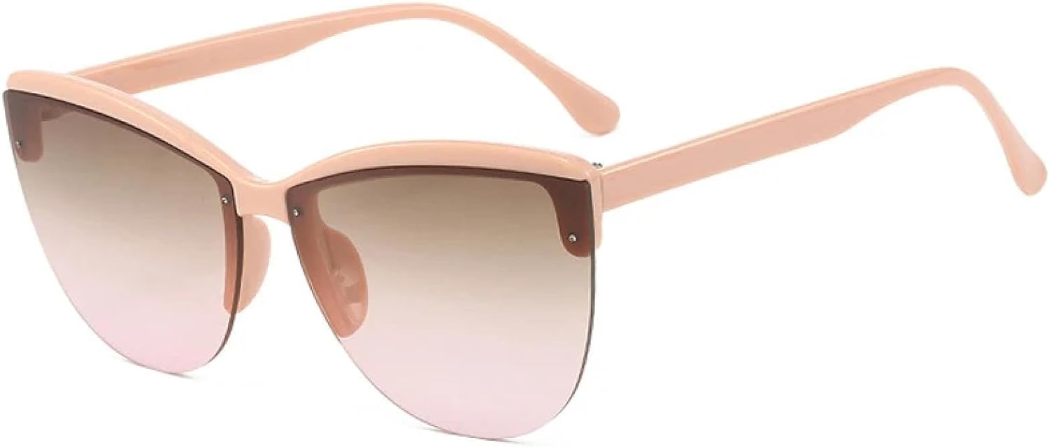 Солнцезащитные очки «кошачий глаз» в полуободковой оправе для женщин и мужчин, классические, для активного отдыха, вождения, летних путешествий, с защитой от УФ-излучения UV400 TKKTLLT, Pink Tea Pink
Солнцезащитные очки «кошачий глаз» в полуободковой оправе для женщин и мужчин, классические, для активного отдыха, вождения, летних путешествий, с защитой от УФ-излучения UV400 TKKTLLT, Pink Tea Pink