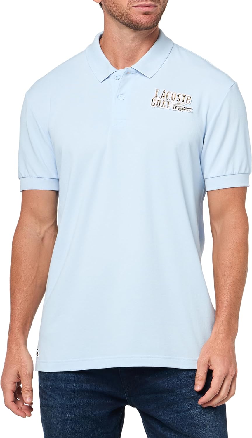 Lacoste мужская спортивная свободная футболка-поло Petit Piqué, Baby Blue, Синий, Lacoste мужская спортивная свободная футболка-поло Petit Piqué, Baby Blue
Lacoste мужская спортивная свободная футболка-поло Petit Piqué, Baby Blue, Синий, Lacoste мужская спортивная свободная футболка-поло Petit Piqué, Baby Blue