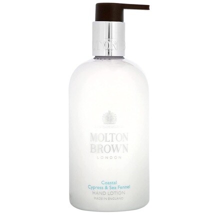 Molton Brown Лосьон для рук с прибрежным кипарисом и морским фенхелем 300 мл
Molton Brown Лосьон для рук с прибрежным кипарисом и морским фенхелем 300 мл