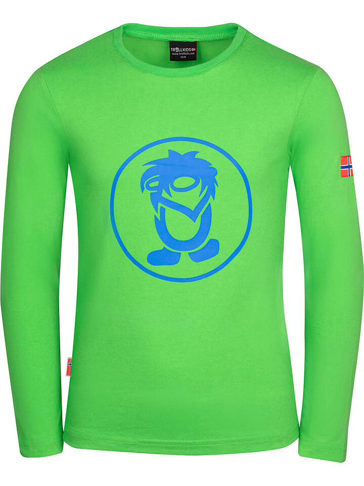 Лонгслив Trollkids Troll, зеленый
Лонгслив Trollkids Troll, зеленый