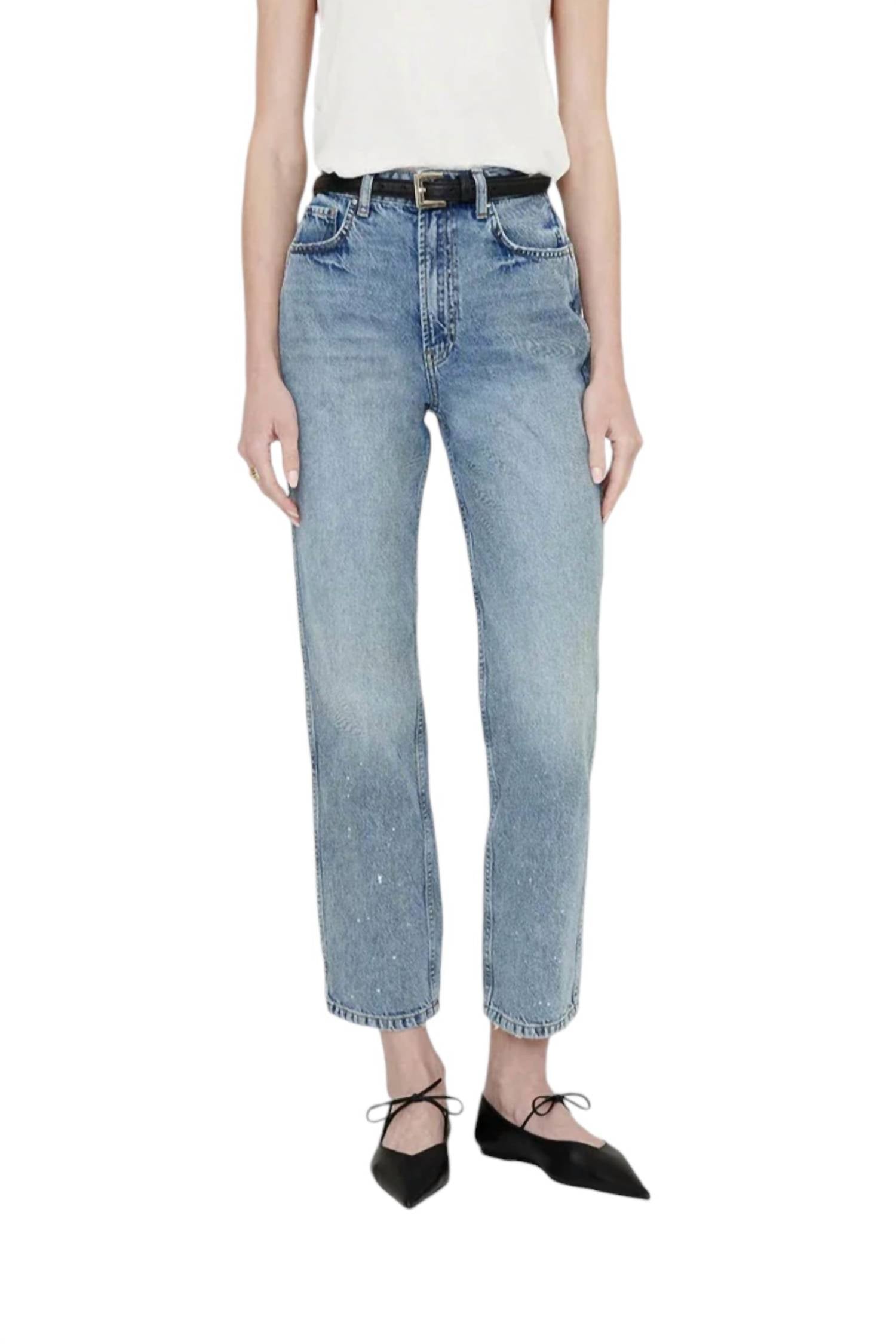 Джинсы Paint Vin в цвете Pacific Blue Anine Bing
Джинсы Paint Vin в цвете Pacific Blue Anine Bing