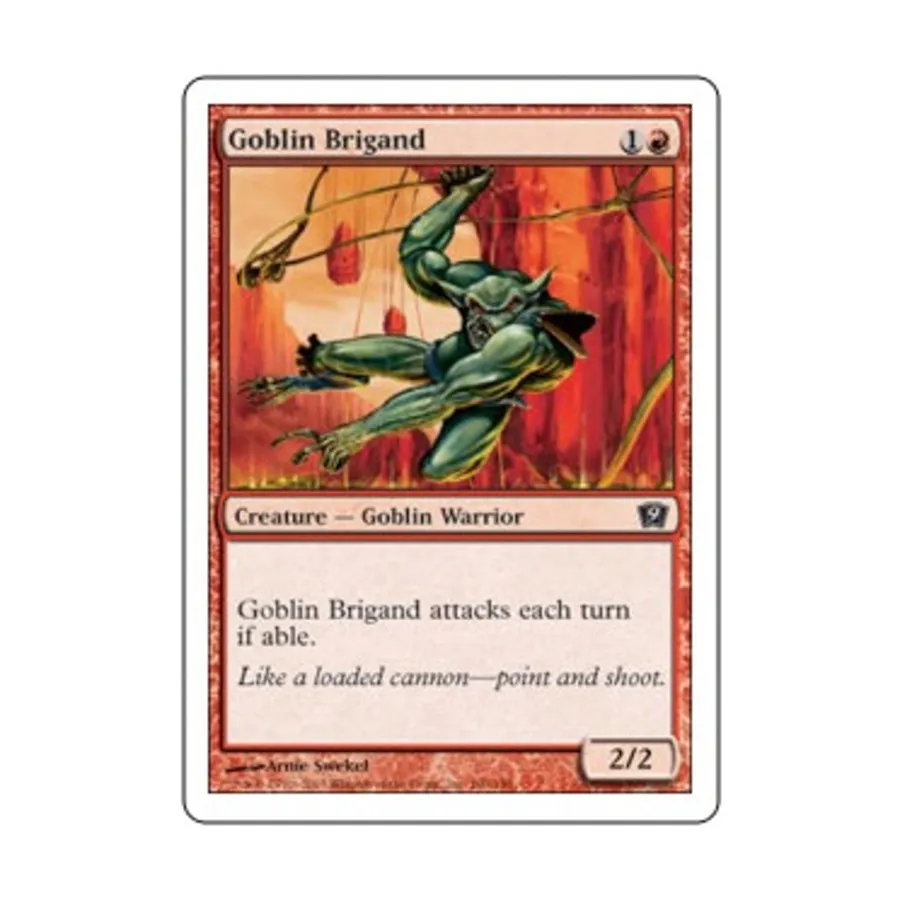 CCG Гоблин-разбойник (клавиша C), MTG - 9th Edition
CCG Гоблин-разбойник (клавиша C), MTG - 9th Edition