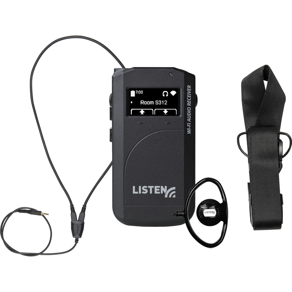 Listen Technologies ListenWIFI Wi-Fi Audio LWR-1050-W0-P1
Listen Technologies ListenWIFI Wi-Fi Audio LWR-1050-W0-P1