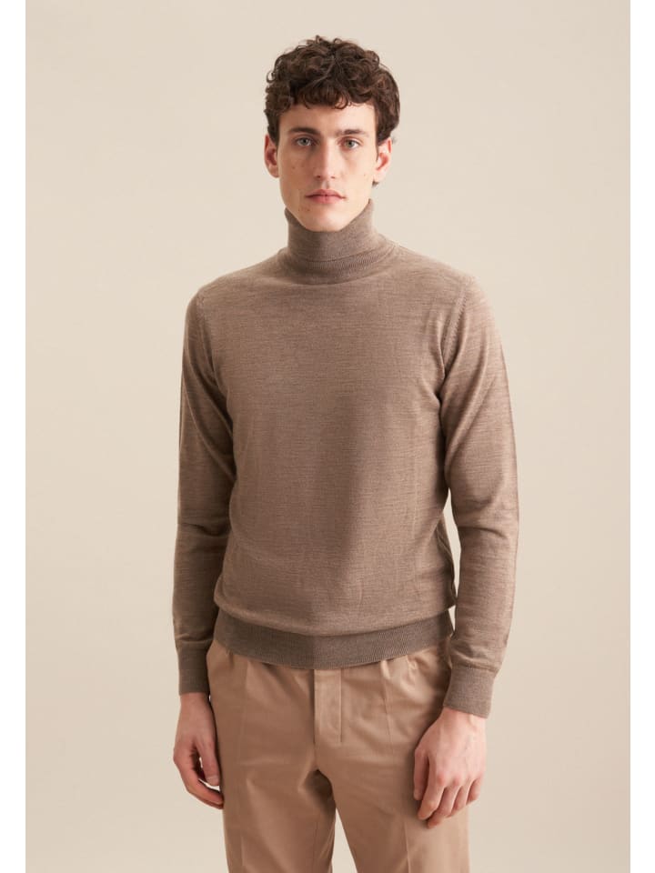 Пуловер Seidensticker Pullover Regular, коричневый
Пуловер Seidensticker Pullover Regular, коричневый