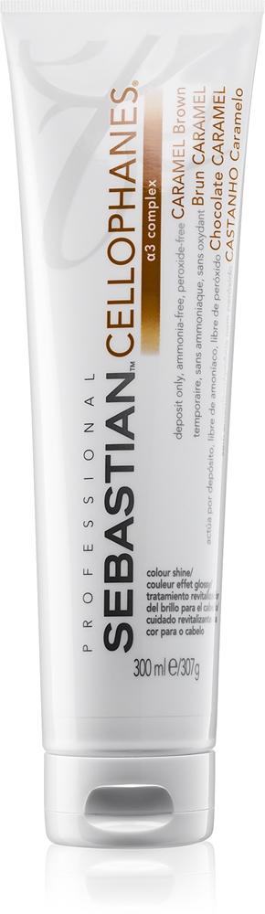 Целлофановая маска для восстановления блеска окрашенных волос Sebastian Professional, caramel brown 300 мл
Целлофановая маска для восстановления блеска окрашенных волос Sebastian Professional, caramel brown 300 мл