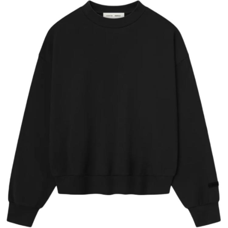 Свитшот из хлопка с принтом логотипа Fear Of God Essentials, черный
Свитшот из хлопка с принтом логотипа Fear Of God Essentials, черный
