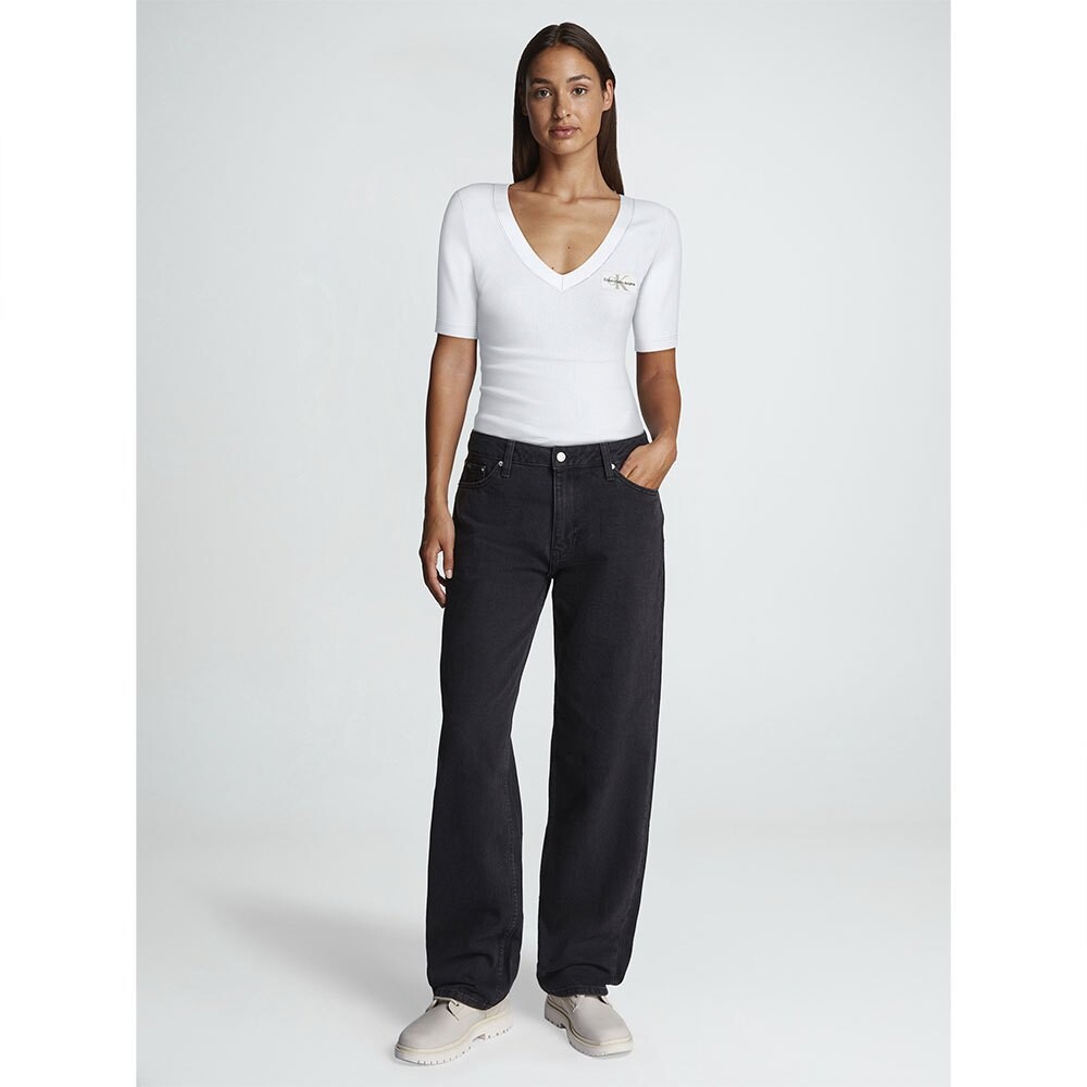 Футболка с коротким рукавом Calvin Klein Jeans Woven Label Rib, белый
Футболка с коротким рукавом Calvin Klein Jeans Woven Label Rib, белый