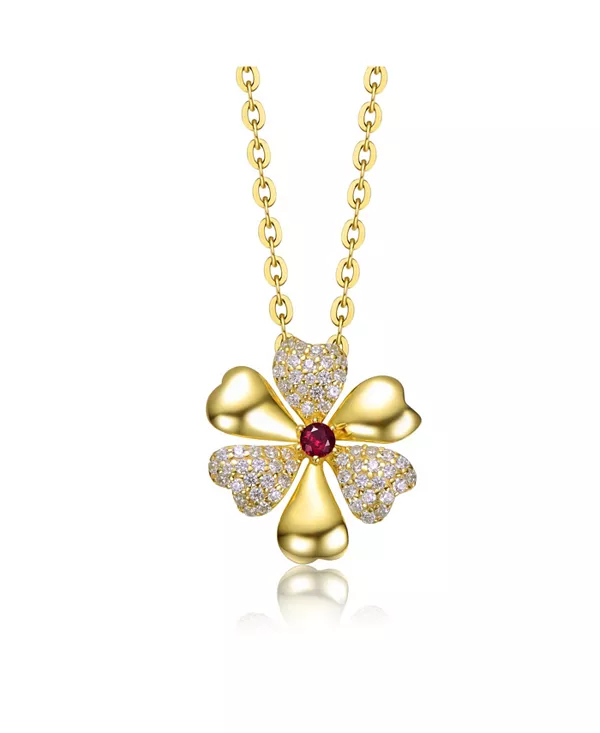 Изысканное ожерелье с подвеской в виде цветка, покрытое 14-каратным золотом Rachel Glauber, gold
Изысканное ожерелье с подвеской в виде цветка, покрытое 14-каратным золотом Rachel Glauber, gold