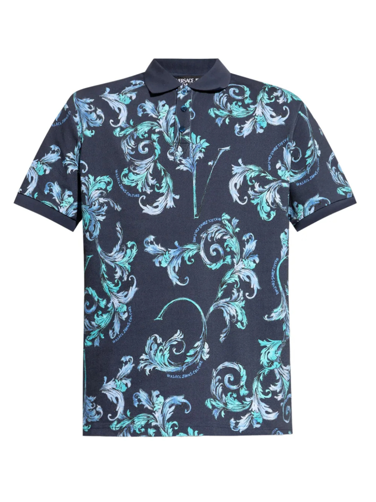 Рубашка поло с принтом Barocco Versace Jeans Couture, синий
Рубашка поло с принтом Barocco Versace Jeans Couture, синий