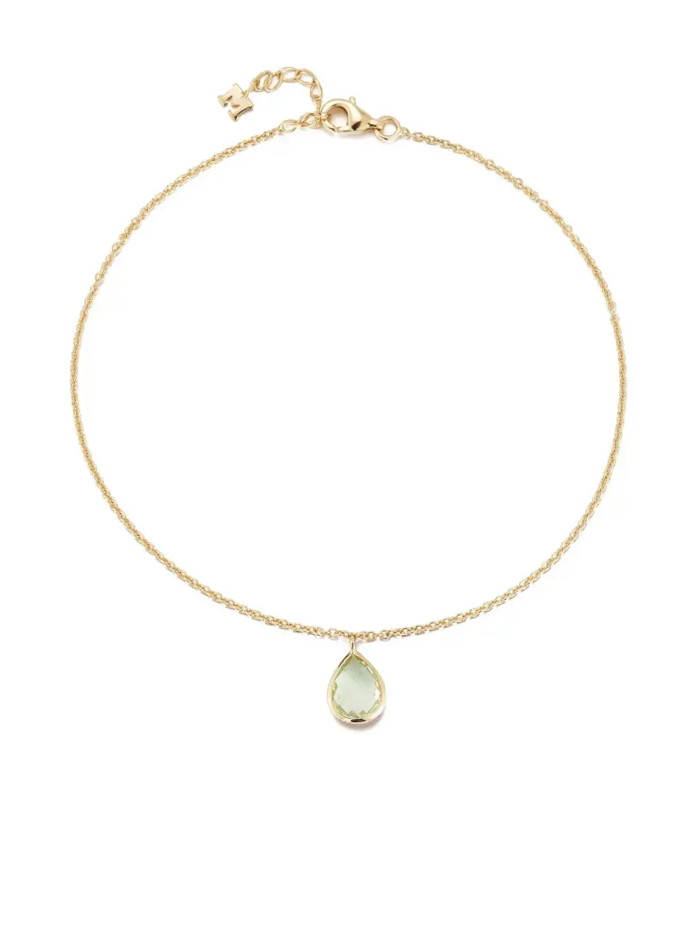 Браслет на лодыжку из 14-каратного желтого золота с розовым аметистом Mateo, золотой
Браслет на лодыжку из 14-каратного желтого золота с розовым аметистом Mateo, золотой