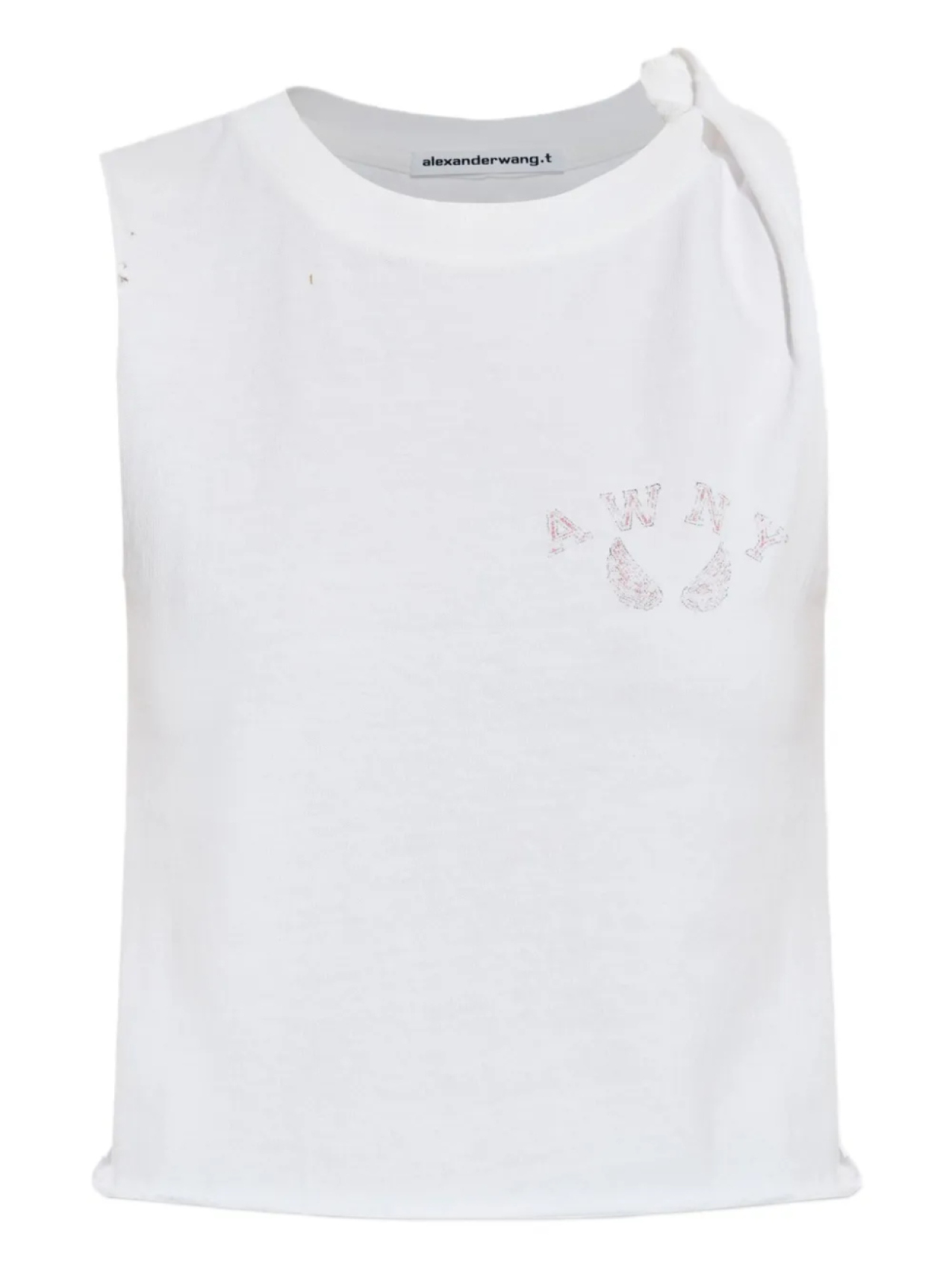 Майка с логотипом Alexander Wang, белый
Майка с логотипом Alexander Wang, белый