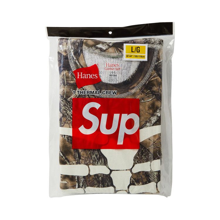 Свитер Supreme x Hanes Bones Thermal Crew (1 Pack), TrueTimber HTC Fall Camo
Свитер Supreme x Hanes Bones Thermal Crew (1 Pack), TrueTimber HTC Fall Camo