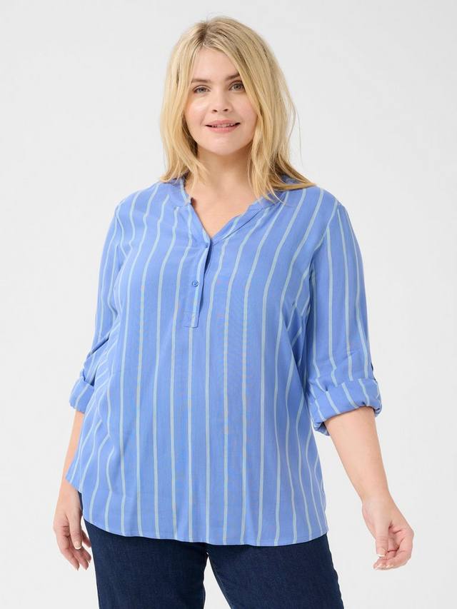 Топ в полоску из сиды KAFFE Curve, синий/разноцветный
Топ в полоску из сиды KAFFE Curve, синий/разноцветный