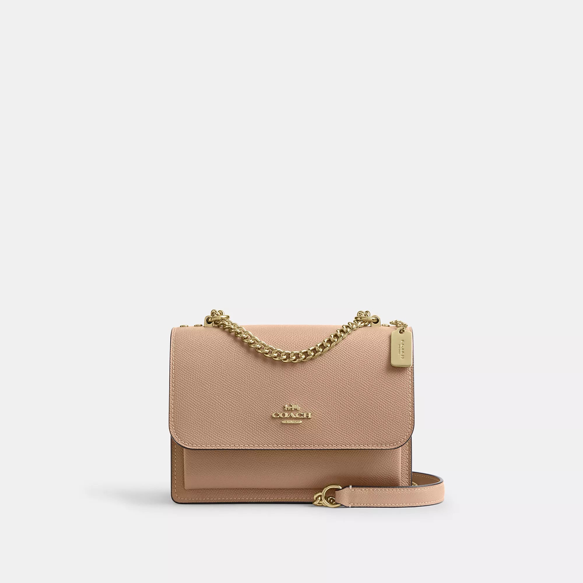 Миниатюрная сумка через плечо Coach Outlet Klare, золотой/серо-коричневый
Миниатюрная сумка через плечо Coach Outlet Klare, золотой/серо-коричневый