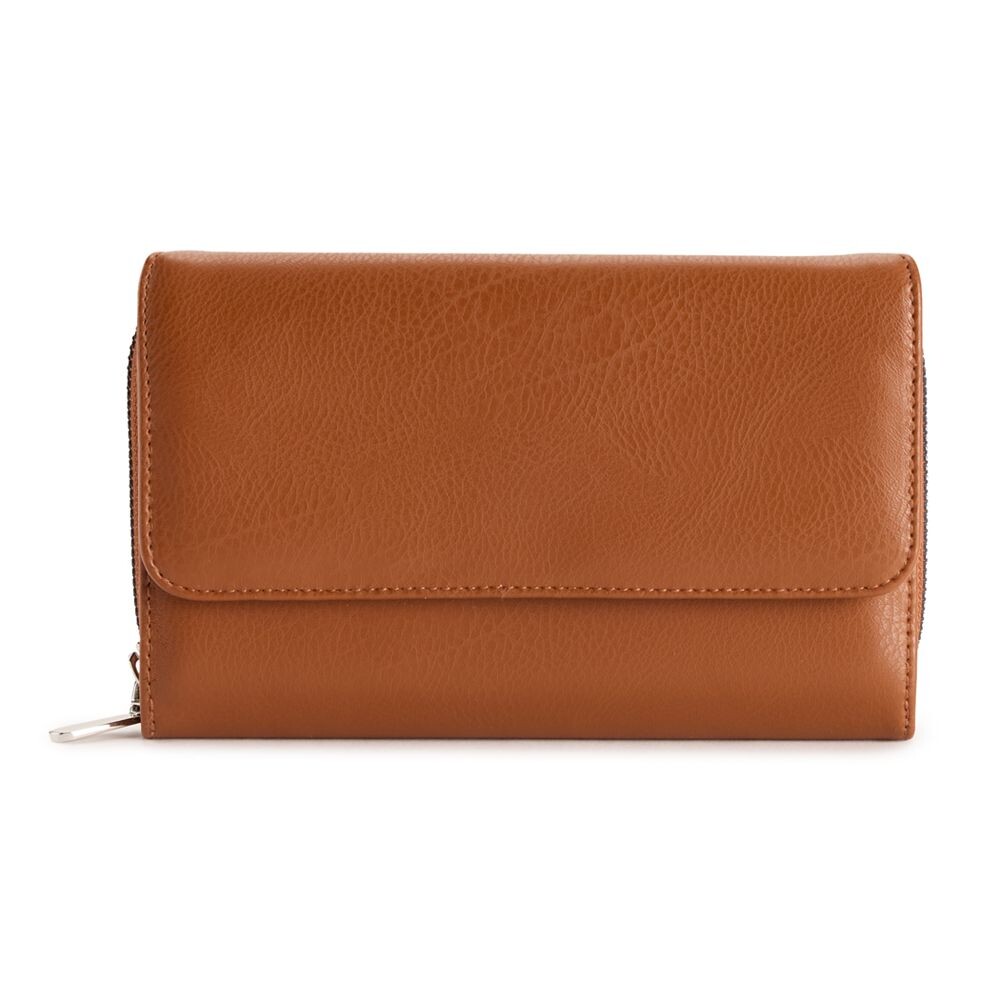 Кошелек-органайзер Emlee с RFID-блокировкой, цвет Cognac
Кошелек-органайзер Emlee с RFID-блокировкой, цвет Cognac