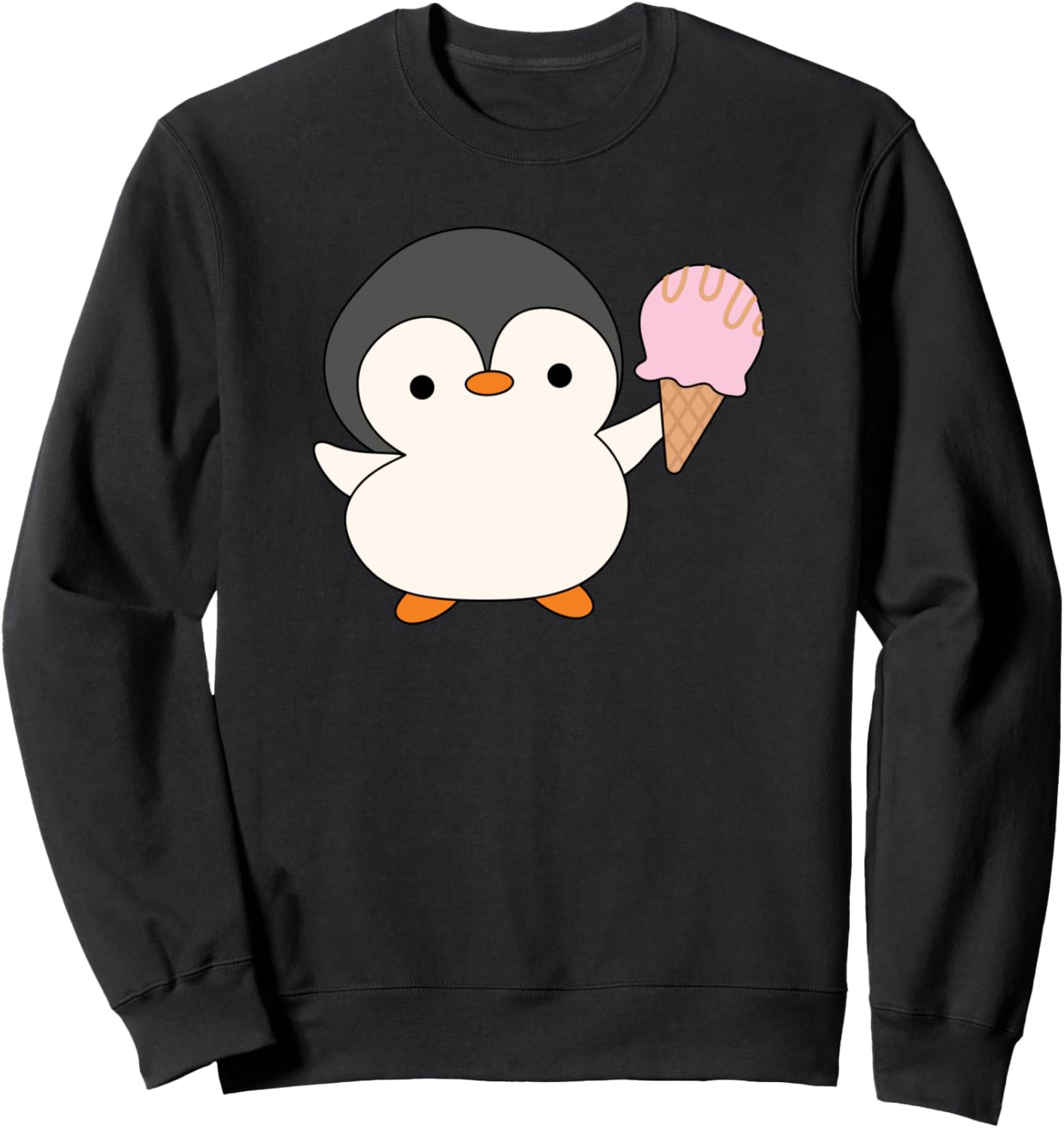 Милый пингвин с мороженым, забавная толстовка с пингвином и десертом для любителей лета Cute Penguin Ice Cream Gifts, черный
Милый пингвин с мороженым, забавная толстовка с пингвином и десертом для любителей лета Cute Penguin Ice Cream Gifts, черный