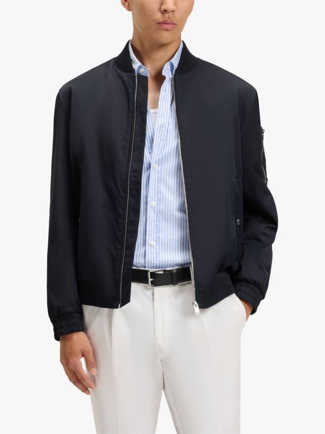 Куртка-бомбер Boss HUGO BOSS, Dark Blue
Куртка-бомбер Boss HUGO BOSS, Dark Blue