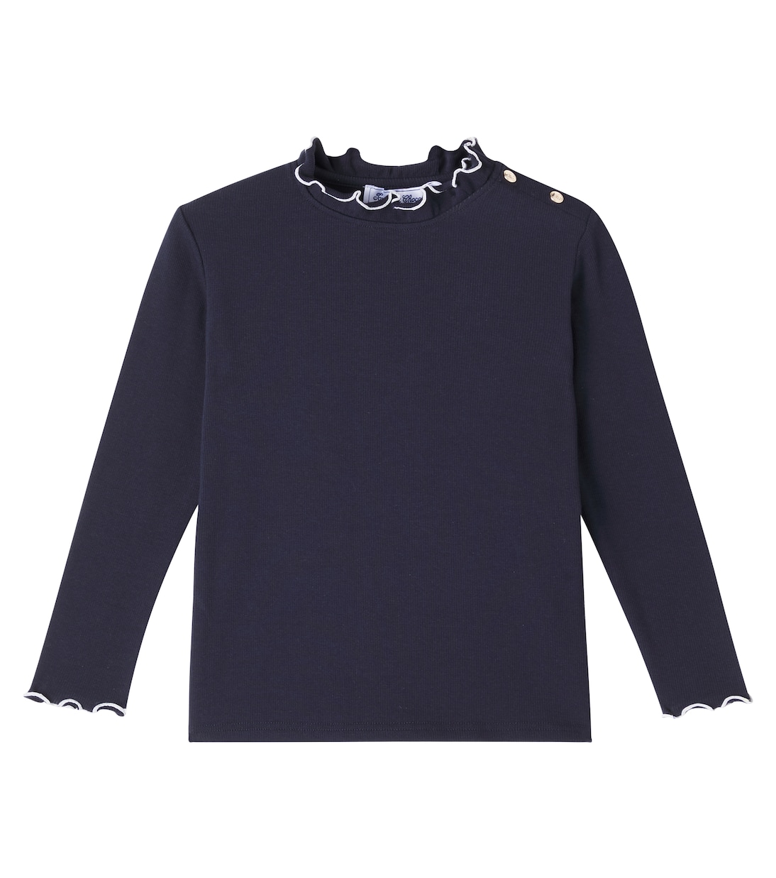 Топ из хлопкового джерси Tartine et Chocolat, Marine 
Топ из хлопкового джерси Tartine et Chocolat, Marine