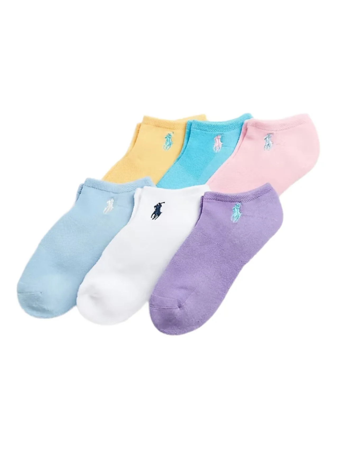 Polo Ralph Lauren комплект из шести пар носков в рубчик, белый
Polo Ralph Lauren комплект из шести пар носков в рубчик, белый