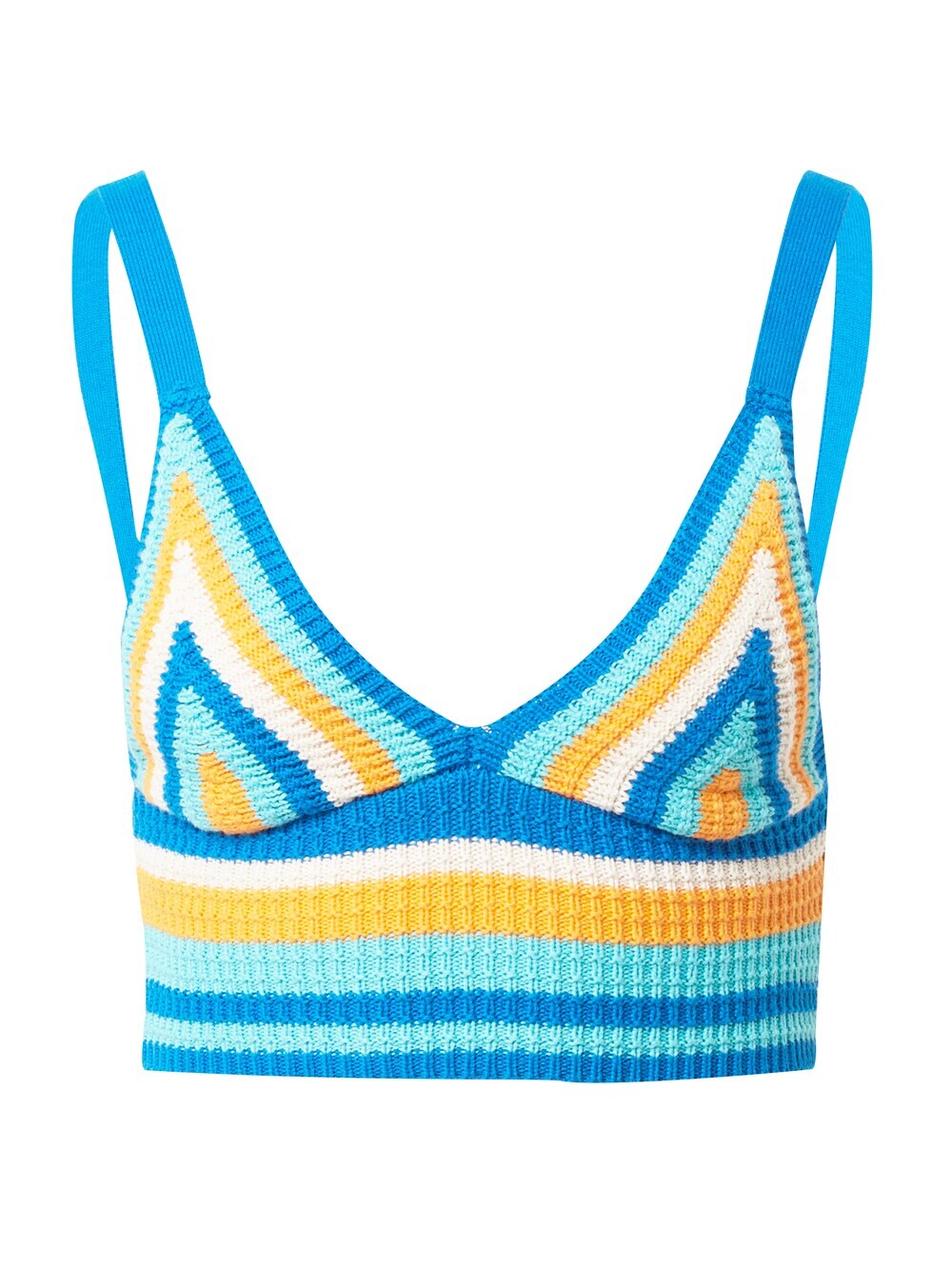 Вязаный топ Gina Tricot Ellie, разноцветный
Вязаный топ Gina Tricot Ellie, разноцветный