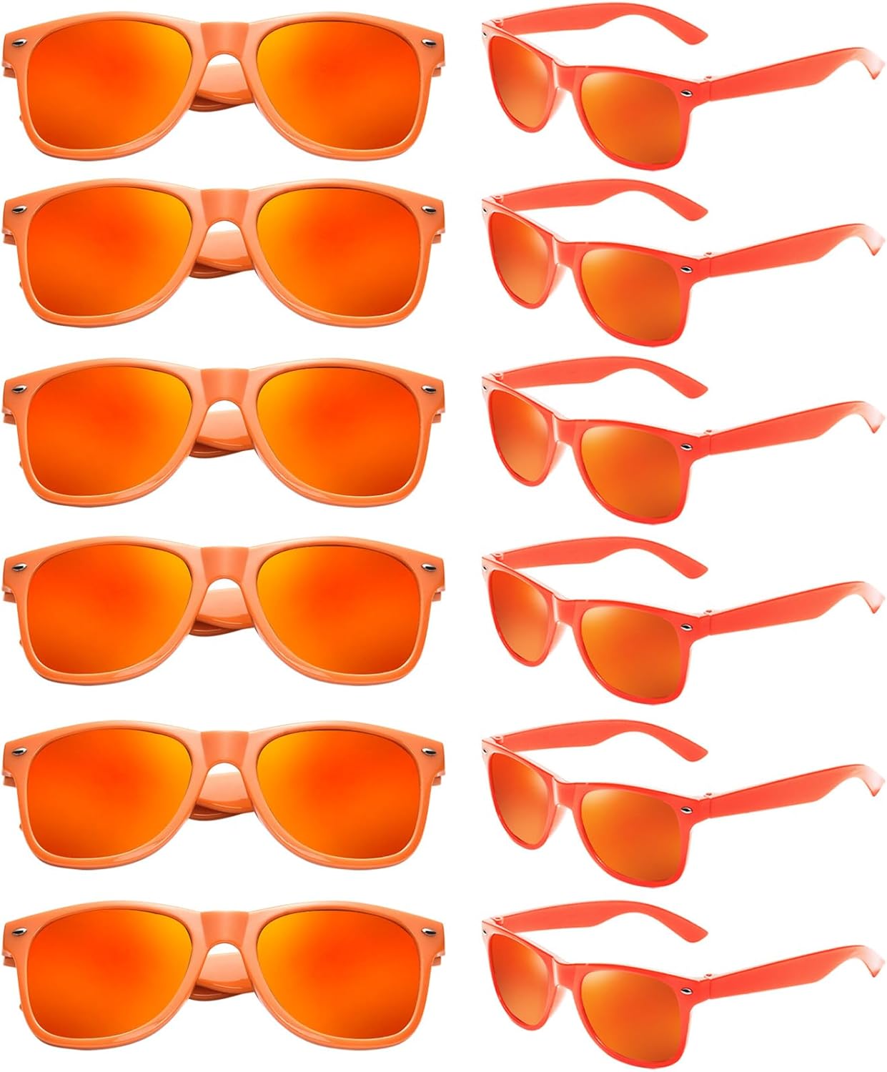 Оптовая продажа 12/24 разноцветных солнцезащитных очков с зеркальным покрытием, неоновые солнцезащитные очки в стиле 80-х/90-х, сувениры для вечеринок, унисекс Geopty, 12 Orange
Оптовая продажа 12/24 разноцветных солнцезащитных очков с зеркальным покрытием, неоновые солнцезащитные очки в стиле 80-х/90-х, сувениры для вечеринок, унисекс Geopty, 12 Orange