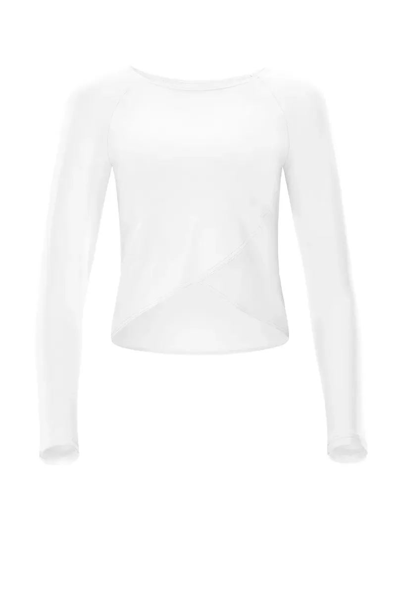 Рубашка Winshape с длинными рукавами "Cropped Functional Light and Soft", внахлест, слоновая кость
Рубашка Winshape с длинными рукавами "Cropped Functional Light and Soft", внахлест, слоновая кость