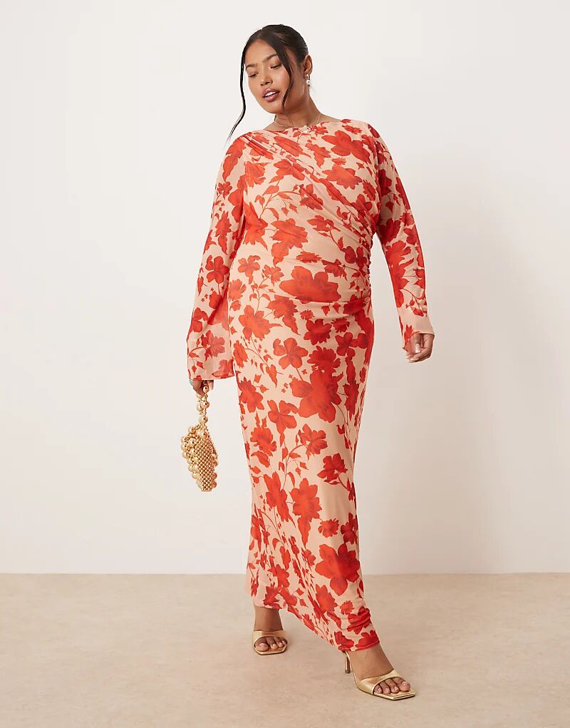 Платье мидакси Pretty Lavish Curve Ethel с длинными рукавами из джерси с красным цветочным принтом
Платье мидакси Pretty Lavish Curve Ethel с длинными рукавами из джерси с красным цветочным принтом