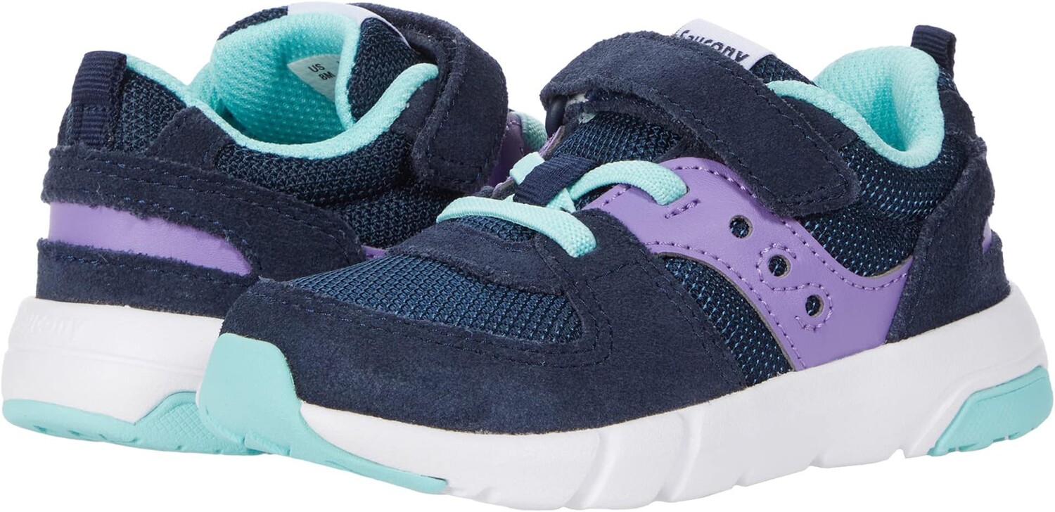 Кроссовки Saucony Kids Originals Jazz Lite 2.0, цвет Navy/Purple/Turquoise
Кроссовки Saucony Kids Originals Jazz Lite 2.0, цвет Navy/Purple/Turquoise