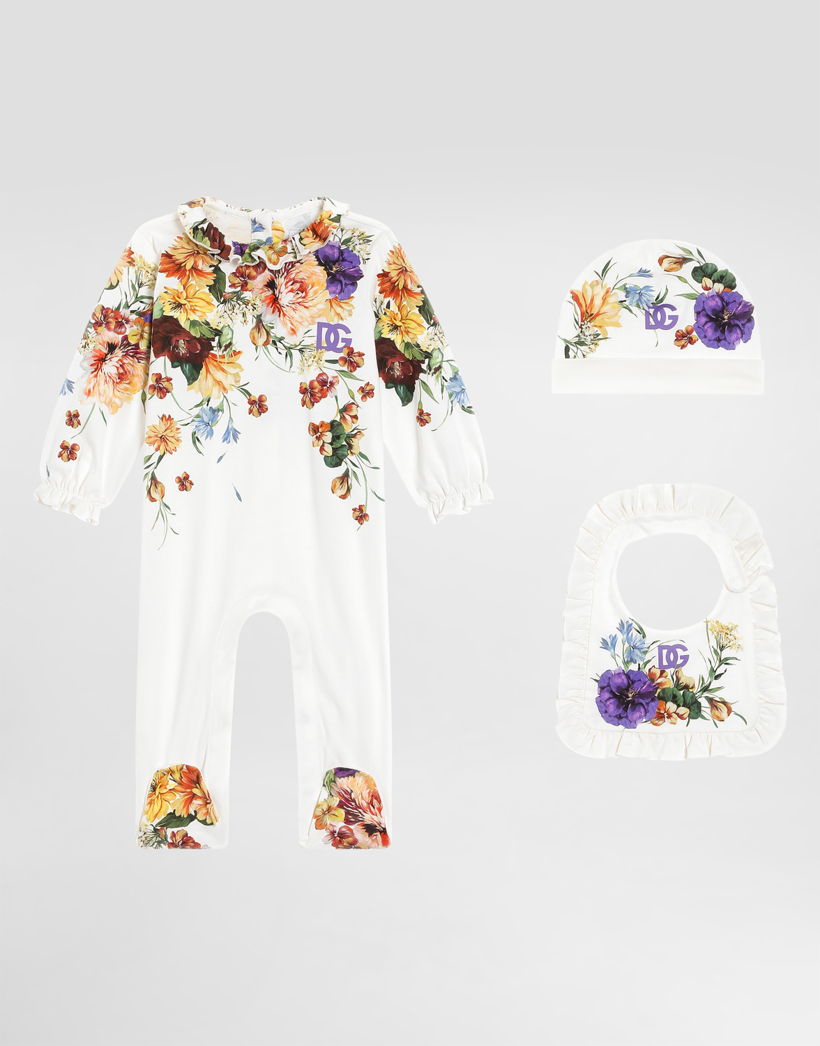 Подарочный набор из 3 предметов из интерлока с цветочным принтом Dolce&Gabbana, мультиколор
Подарочный набор из 3 предметов из интерлока с цветочным принтом Dolce&Gabbana, мультиколор