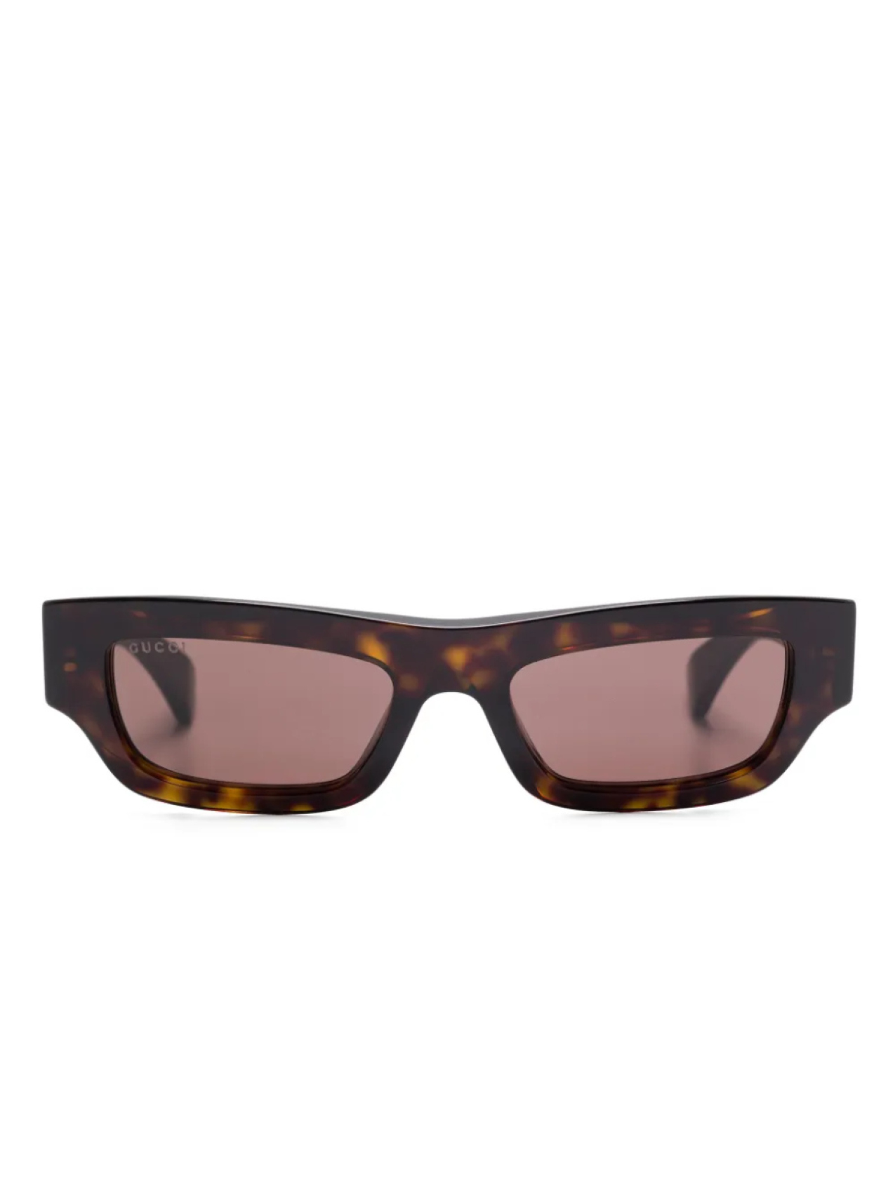 Gucci Eyewear солнцезащитные очки в прямоугольной оправе, коричневый
Gucci Eyewear солнцезащитные очки в прямоугольной оправе, коричневый