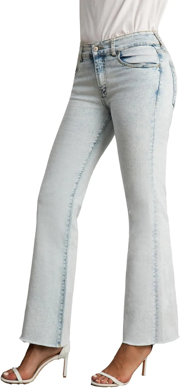 Женские джинсы с высокой талией и расклешенным низом, комфортная посадка WAISUNZLM
Женские джинсы с высокой талией и расклешенным низом, комфортная посадка WAISUNZLM